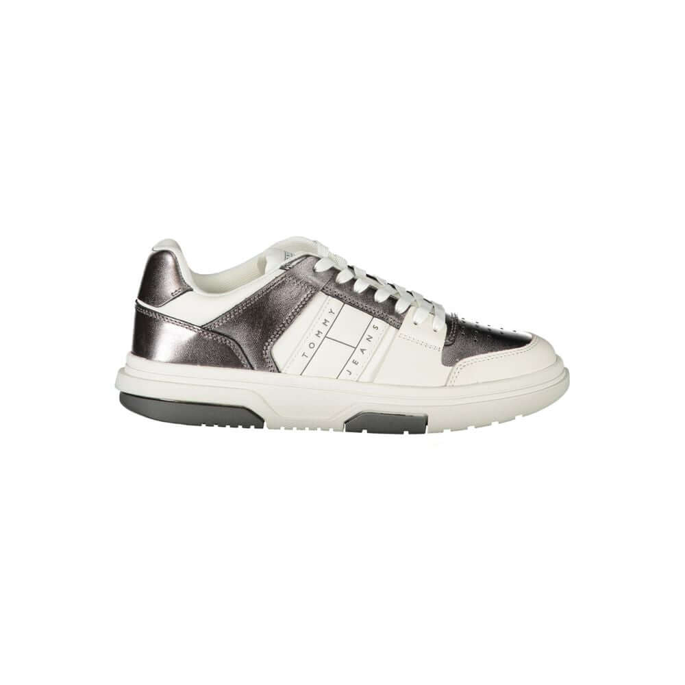 Tommy Hilfiger White Polyethylene Women Sneaker TO-33546-EU36/US6