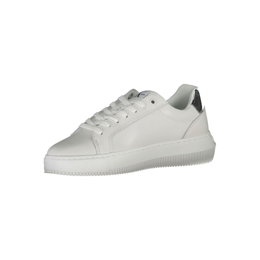 Calvin Klein White Polyester Sneaker CA-37795-EU40/US10