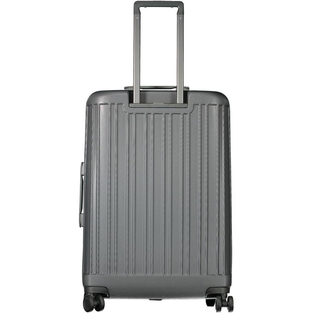 Piquadro Gray Polycarbonate Men Luggage