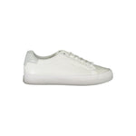 Calvin Klein Elegant White Sneakers with Contrast Detailing CA-26827-EU36/US6
