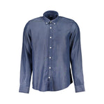 North Sails Blue Lyocell Shirt NO-29718-S