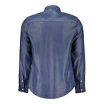 North Sails Blue Lyocell Shirt NO-29718-S
