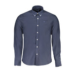 North Sails Blue Cotton Shirt NO-29889-S