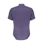 North Sails Blue Linen Shirt NO-29868-M