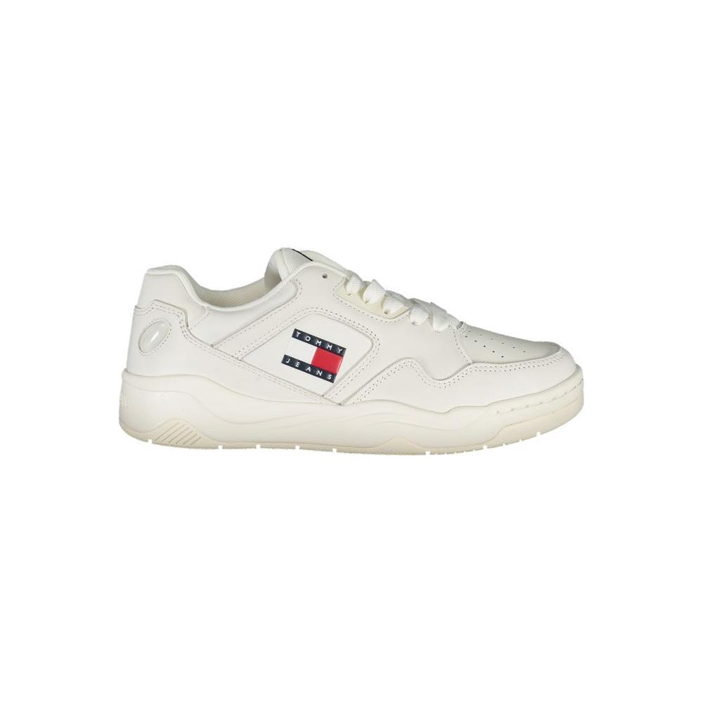 Tommy Hilfiger White Polyester Sneaker TO-31475-EU36/US6
