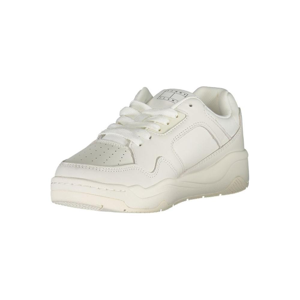 Tommy Hilfiger White Polyester Sneaker TO-31475-EU36/US6