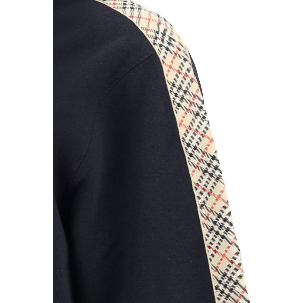 Burberry Check trim Hoodie BU-8110789A1189-L