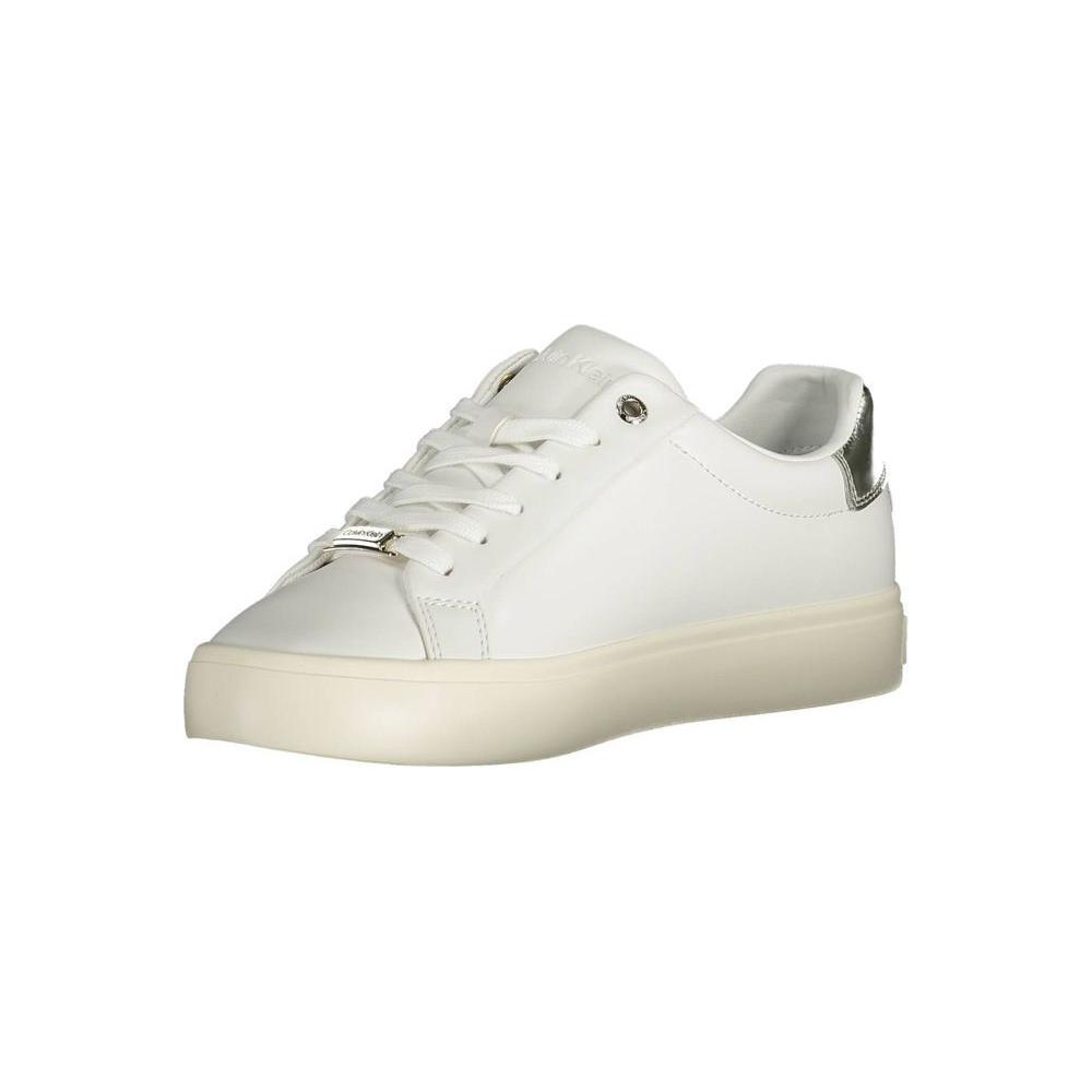 Calvin Klein White Leather Women Sneaker CA-15154-EU36/US6