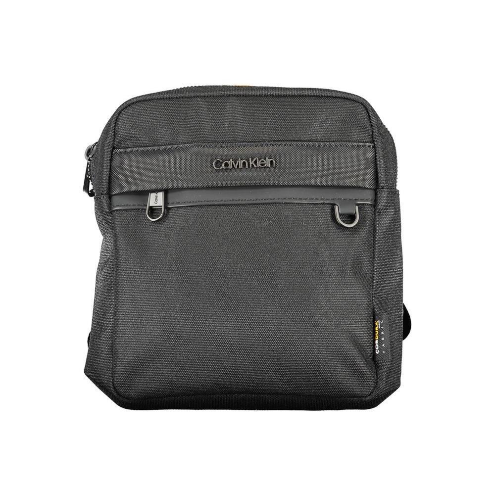 Calvin Klein Black Polyester Men Shoulder Bag CA-16829
