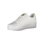 Calvin Klein Sleek White Lace-Up Sneakers with Contrast Detail CA-26173-EU41/US11