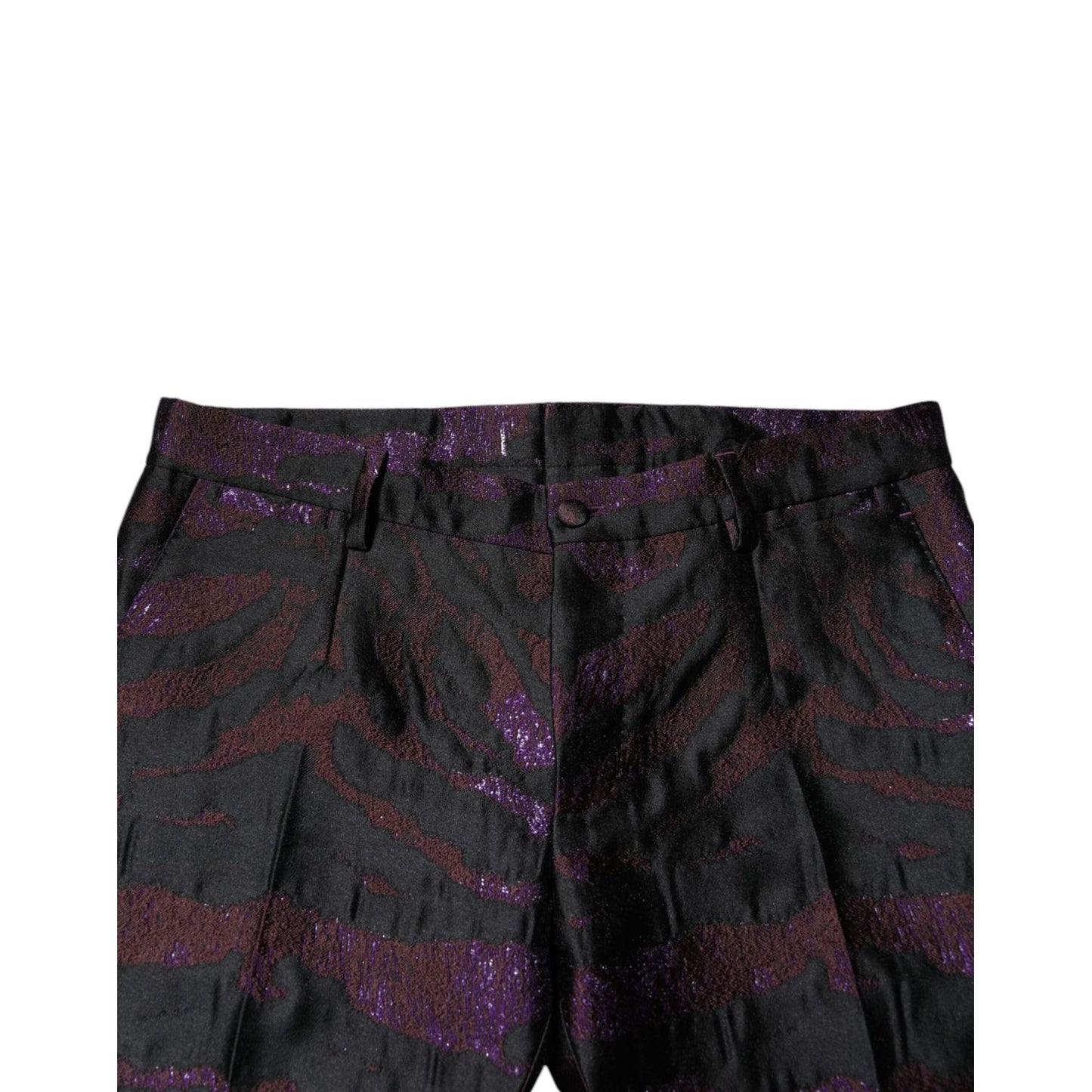 Dolce & Gabbana Multicolor Polyester Patterned Pants Dolce & Gabbana