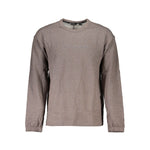 Calvin Klein Chic Brown Brushed Logo Sweatshirt CA-25211-S
