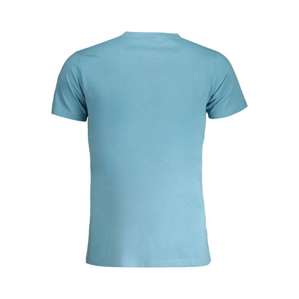 Norway 1963 Light Blue Cotton Men T-Shirt NO-30233-L
