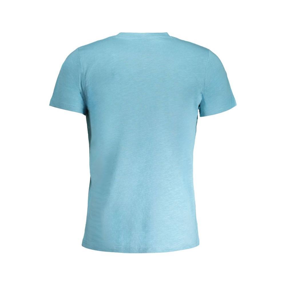 Norway 1963 Light Blue Cotton Men T-Shirt NO-30263-L