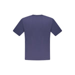 North Sails Blue Cotton Men T-Shirt NO-33767-S