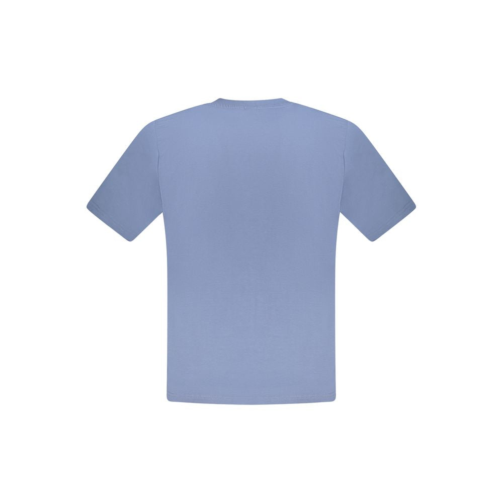 North Sails Blue Cotton Men T-Shirt NO-33749-S