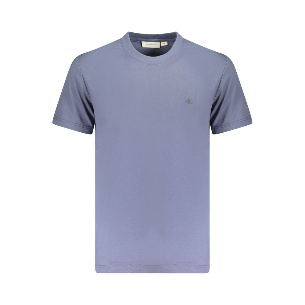 Calvin Klein Blue Cotton Men T-Shirt CA-36279-XL