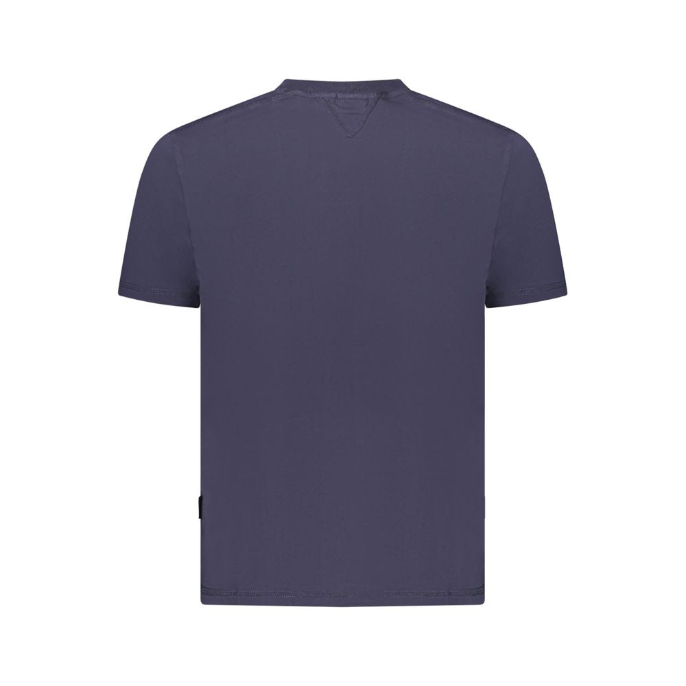 Napapijri Blue Cotton Men T-Shirt NA-35895-S