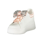 Laura Biagiotti White Synthetic Women Sneaker LA-36473-EU41/US11