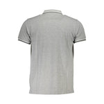 Cavalli Class Brown Cotton Men Polo Shirt CA-37832-M