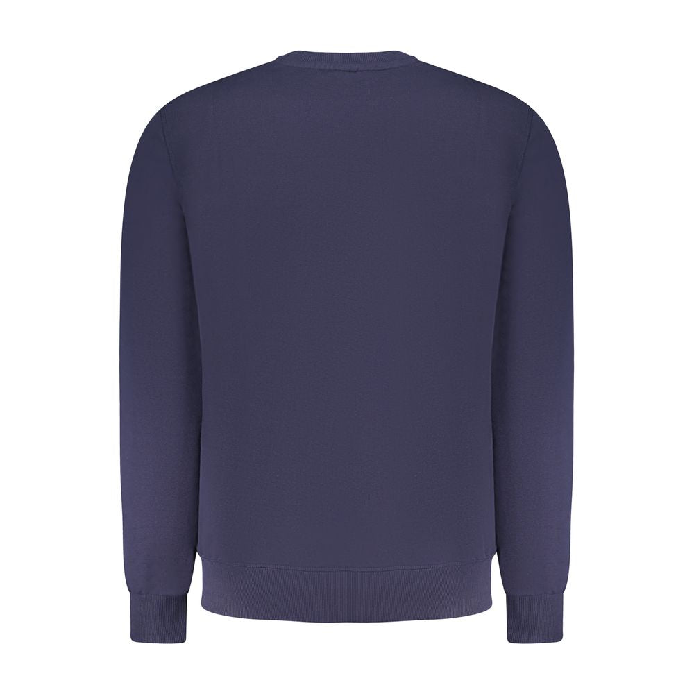 North Sails Blue Cotton Men Sweater NO-34359-S
