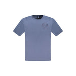 North Sails Blue Cotton Men T-Shirt NO-33762-S