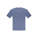 North Sails Blue Cotton Men T-Shirt NO-33762-S