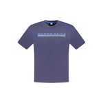 North Sails Blue Cotton Men T-Shirt NO-33726-S