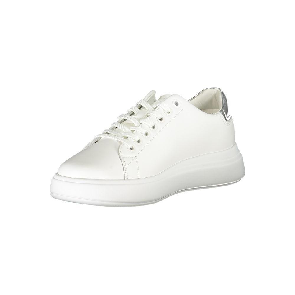 Calvin Klein Chic White Sneakers with Contrast Details CA-25091-EU36/US6