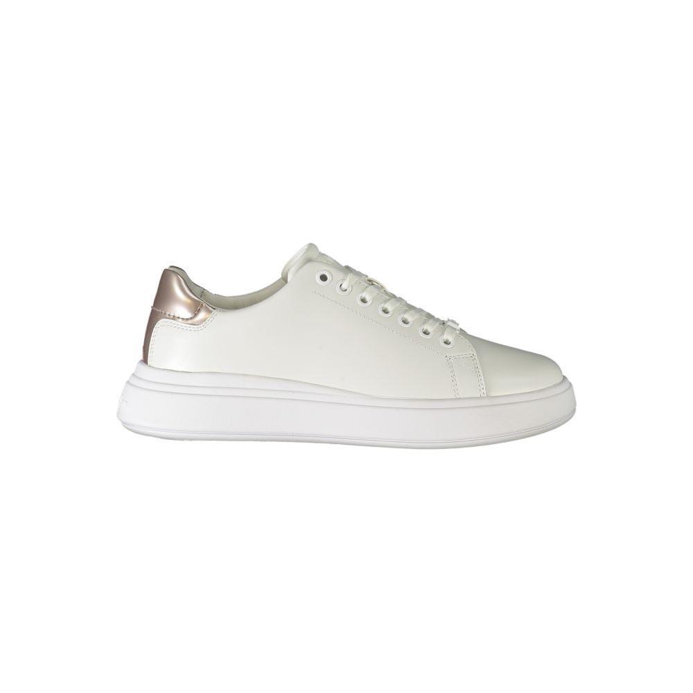 Calvin Klein White Polyester Sneaker CA-29635-EU36/US6