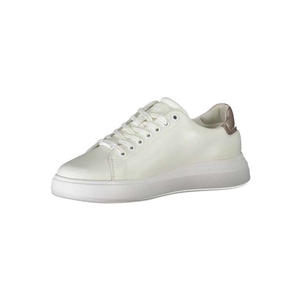 Calvin Klein White Polyester Sneaker CA-29635-EU36/US6