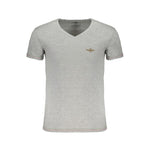 Aeronautica Militare Brown Cotton Men T-Shirt AE-31105-XXL