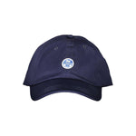North Sails Blue Cotton Men Cap NO-37864