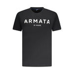 Armata Di Mare Black Cotton Men T-Shirt AR-38349-S