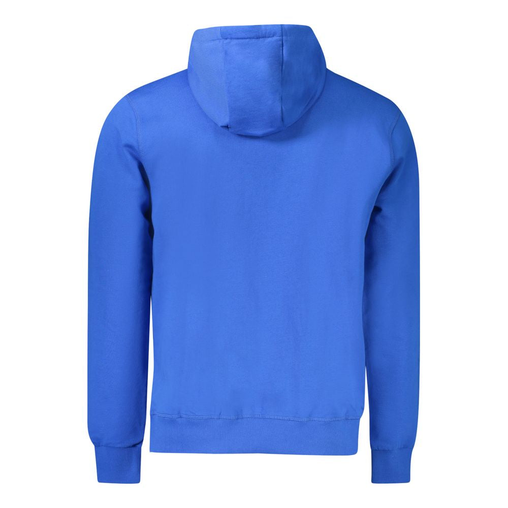 North Sails Blue Cotton Men Sweater NO-34383-M