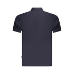 Napapijri Blue Cotton Men Polo Shirt NA-35700-S