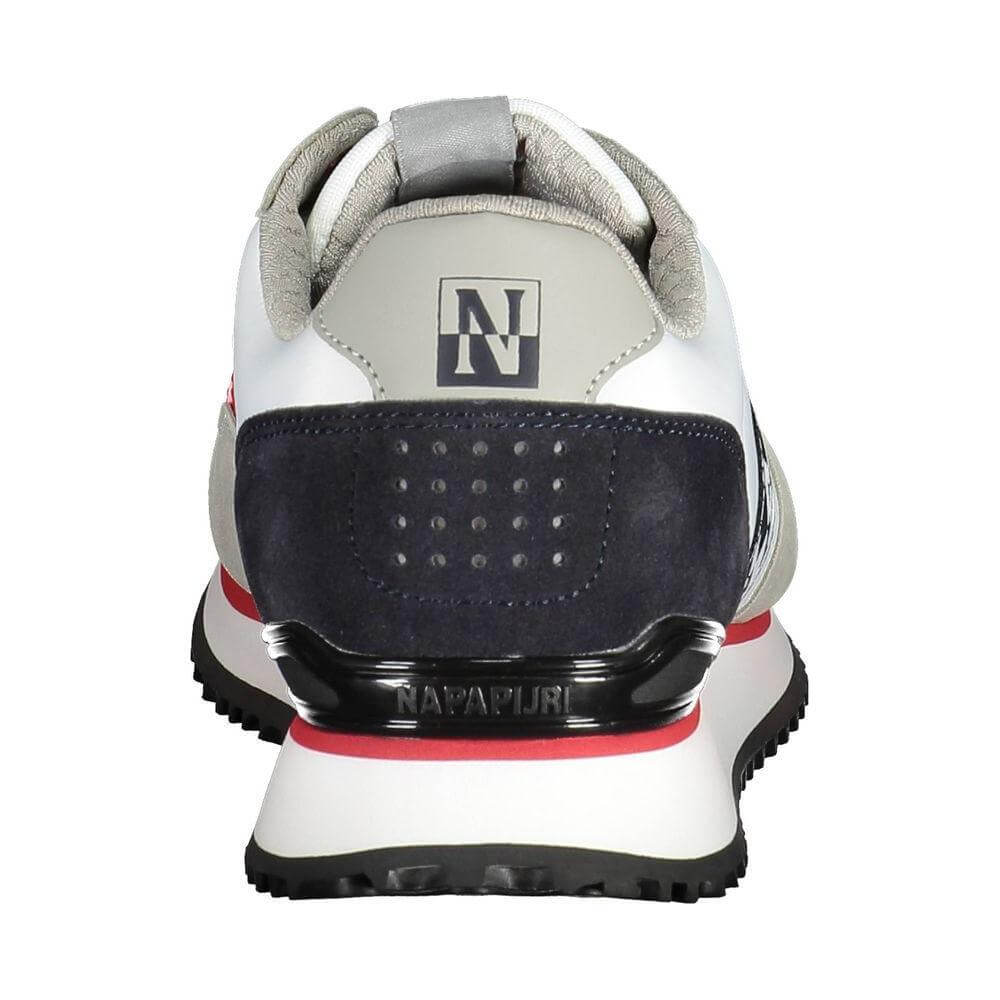 Napapijri White Polyester Men Sneaker NA-37285-EU44/US11