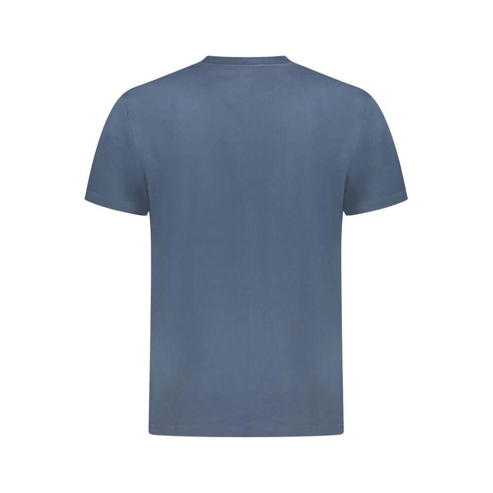 Vans Blue Cotton Men T-Shirt VA-35675-S