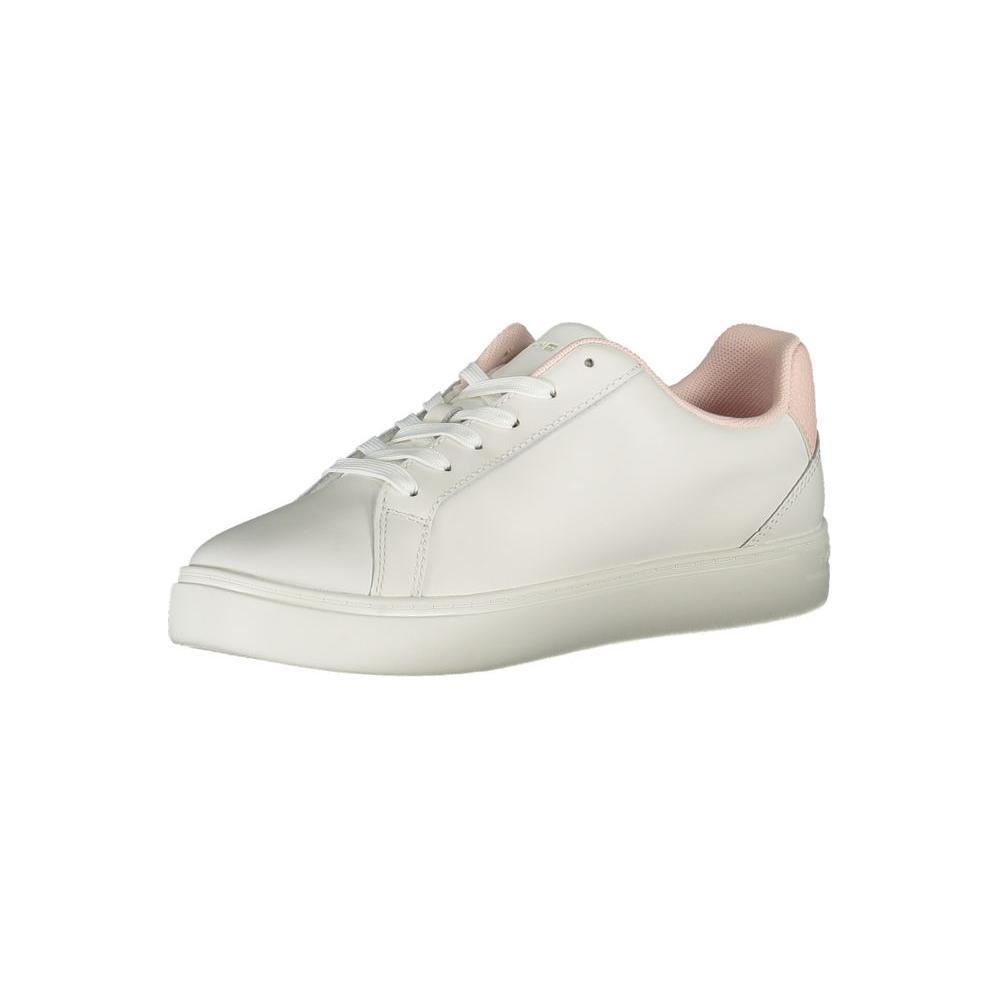 Tommy Hilfiger White Polyester Sneaker TO-29201-EU37/US7