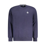 North Sails Blue Cotton Men Sweater NO-33994-S