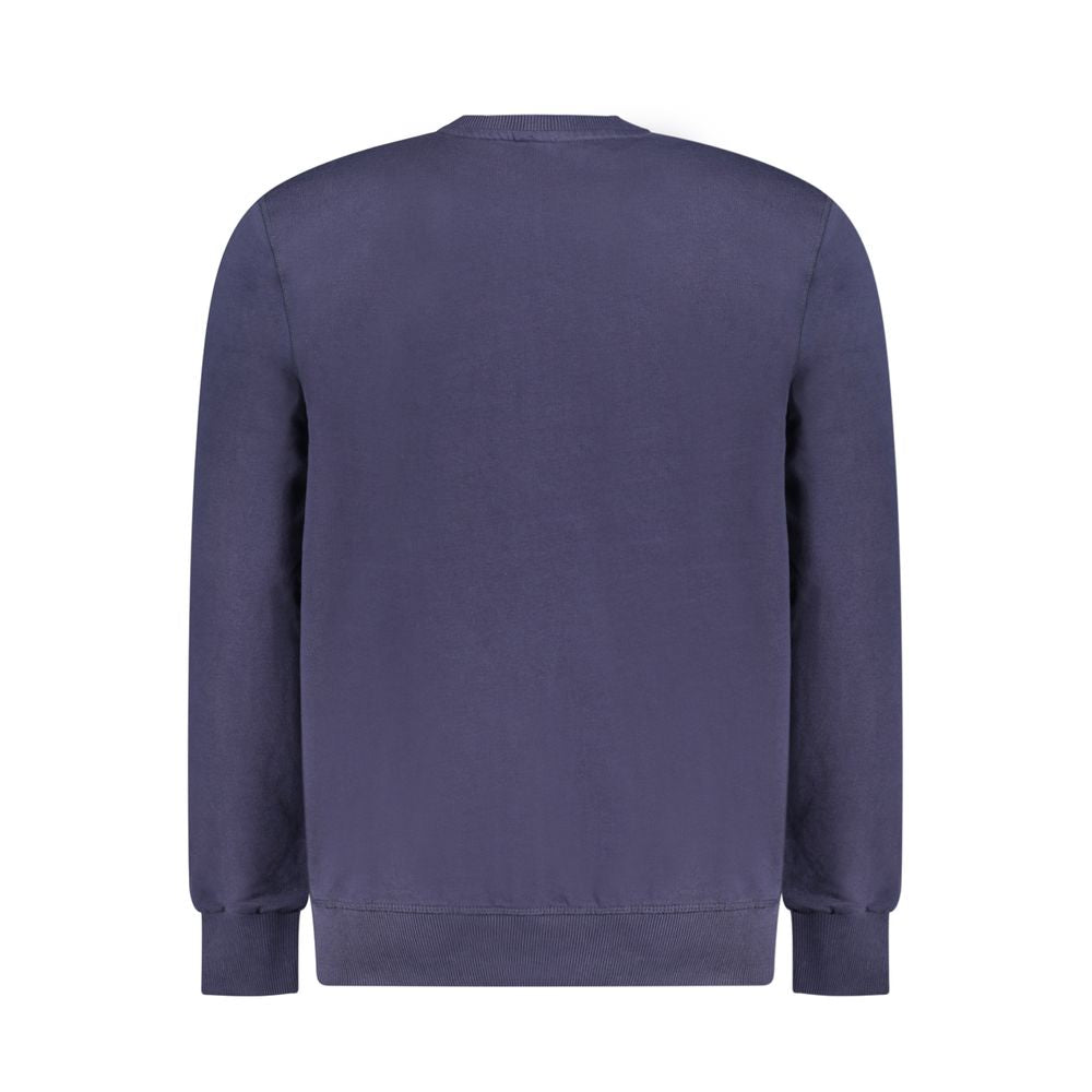 North Sails Blue Cotton Men Sweater NO-33994-S