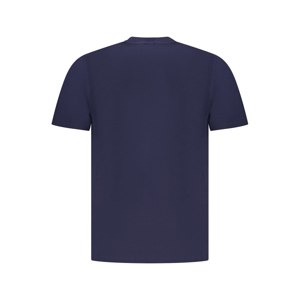 North Sails Blue Cotton Men T-Shirt NO-34358-S