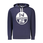North Sails Blue Cotton Men Sweater NO-34374-S