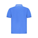 North Sails Blue Cotton Men Polo Shirt NO-35021-S