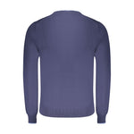North Sails Blue Cotton Men Sweater NO-35815-S