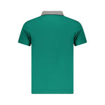 Cavalli Class Green Cotton Men Polo Shirt CA-36673-M