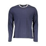 North Sails Blue Cotton Men T-Shirt NO-36799-XXL