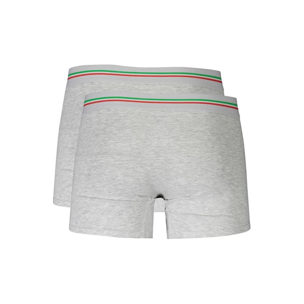 Aeronautica Militare Brown Cotton Men Boxer AE-37909-M