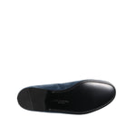 Dolce & Gabbana Blue Velvet DG Logo Loafers Formal Shoes MV7361-41