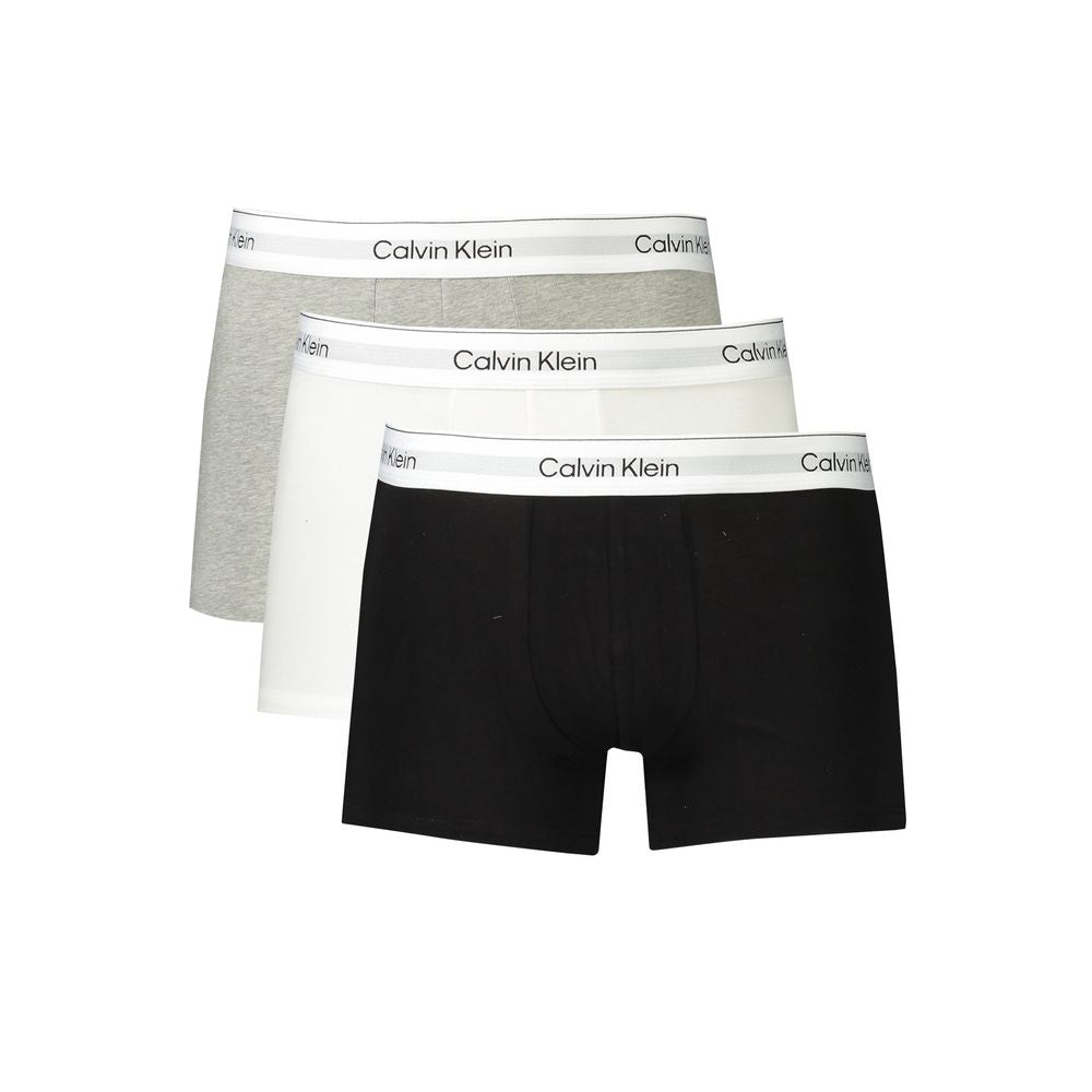 Calvin Klein Brown Cotton Men Boxer CA-36063-S